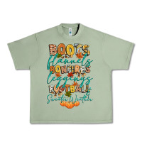Oil Green boots flannels bonfires football Urban Heavy Tee - CowGirlArtShop