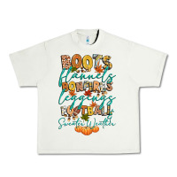 Pistachio boots flannels bonfires football Urban Heavy Tee - CowGirlArtShop