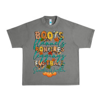 Tornado boots flannels bonfires football Urban Heavy Tee - CowGirlArtShop