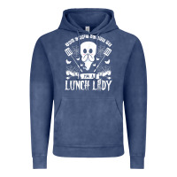 Vintage Denim lunch lady halloween ghost cafeteria worker all hallows' eve t shirt Vintage Hoodie - trangStudio