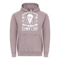 Vintage Zinc lunch lady halloween ghost cafeteria worker all hallows' eve t shirt Vintage Hoodie - trangStudio
