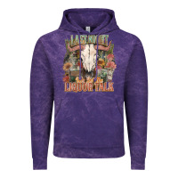 Cloud Purple Last night we let the liquor talk Vintage Hoodie - HowdyJamesFarm