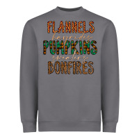 Storm flannels hayrides pumpkins bonfires Heavyweight Sweatshirt - CowhideDigitalArt