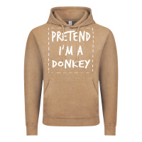 Vintage Coffee pretend i m a donkey halloween costume Vintage Hoodie - trangStudio