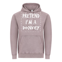 Vintage Zinc pretend i m a donkey halloween costume Vintage Hoodie - trangStudio