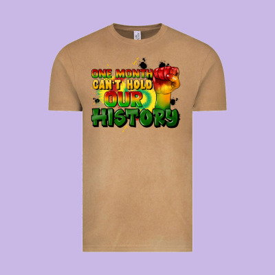 One Month Cant Hold Our History Vintage Tee Designed By Cowgirlartshop