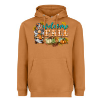 Welcome Fall Gnome Heavyweight Hoodie | Teevron