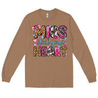 Toasted Coconut miss steal your heart olivia Long Sleeve Tee - OliviaCreatesArt