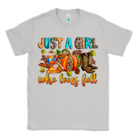 Moon Dust Just a girl who loves Fall Classic Tee - RanaPortraitStore