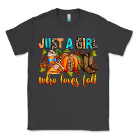 Smoke Just a girl who loves Fall Classic Tee - RanaPortraitStore