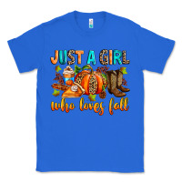 True Royal Just a girl who loves Fall Classic Tee - RanaPortraitStore