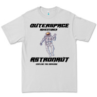 Dove Grey Outer Space Adventurer Astronaut Premium Tee - Bettercallsaul