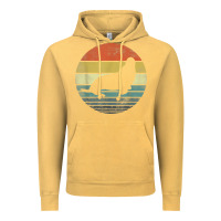Vintage Mustard Seal Lover Gifts Retro Vintage Sea Lion Animal Silhouette Vintage Hoodie - trangStudio
