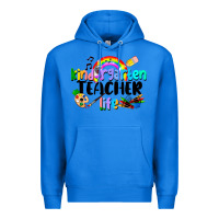 True Royal Kindergarten Teacher Life Premium Hoodie - LillyAllenDesigns