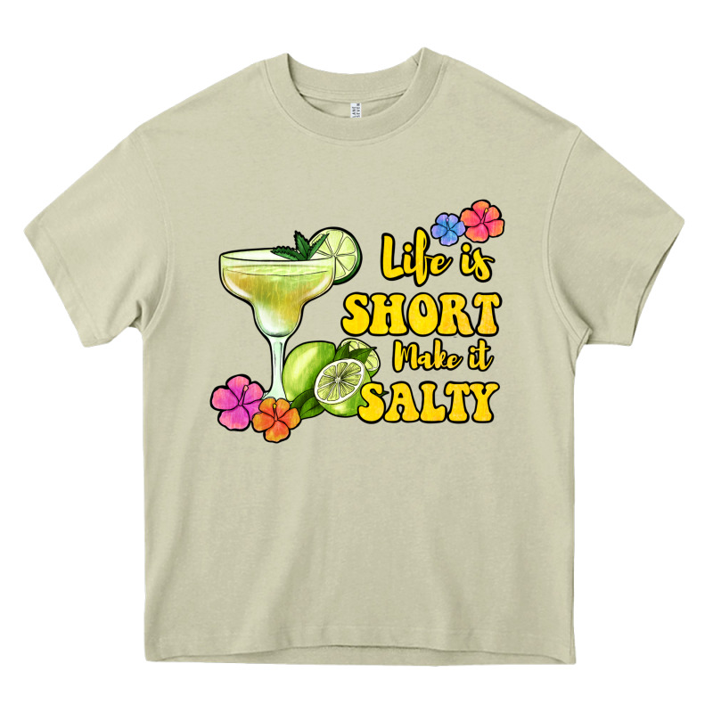 Life Is Short Make It Salty Heavy Core Tee by Jasminsmagicworld | Teevron