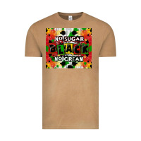 No Sugar No Cream Black Tumbler Vintage Tee | Teevron