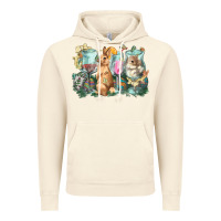 Vintage Artic Easter Day wine glasses bunny Vintage Hoodie - HowdyJamesFarm