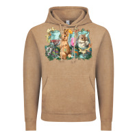 Vintage Coffee Easter Day wine glasses bunny Vintage Hoodie - HowdyJamesFarm