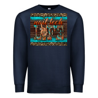Navy nail tech life Premium Sweatshirt - BarkalooDesign