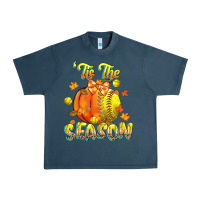 Midnight Navy its the season softball Urban Heavy Tee - CowGirlArtShop