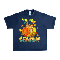 Navy its the season softball Urban Heavy Tee - CowGirlArtShop