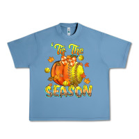 Pebble Blue its the season softball Urban Heavy Tee - CowGirlArtShop