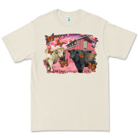 Bone Valentine's day barn and black angus with charolais Premium Tee - RanaPortraitStore