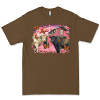 Cacao Valentine's day barn and black angus with charolais Premium Tee - RanaPortraitStore