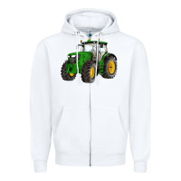 White western farm tractor Zipper Hoodie - Artiststas