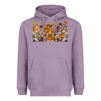 Lavender fall gnomies Heavyweight Hoodie - BarkalooDesign