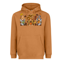 Meerkat fall gnomies Heavyweight Hoodie - BarkalooDesign