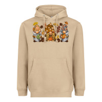 Mushroom fall gnomies Heavyweight Hoodie - BarkalooDesign
