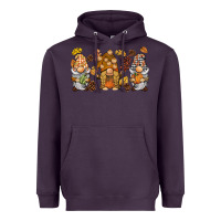 Plum fall gnomies Heavyweight Hoodie - BarkalooDesign