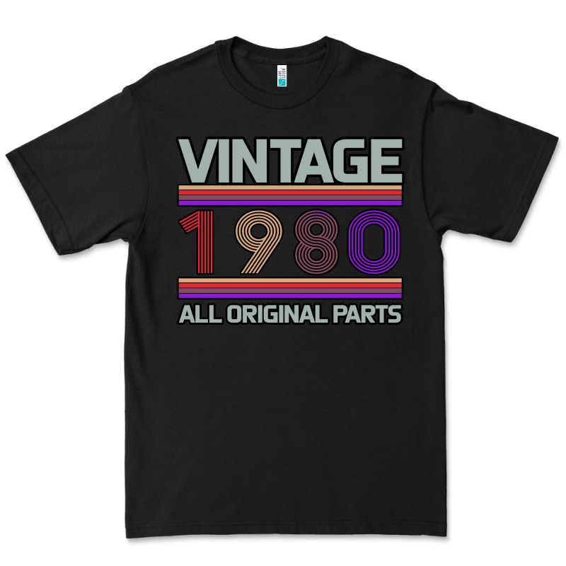 Vintage 1980 Birthday Premium Tee by Bettercallsaul | Teevron
