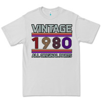 Dove Grey Vintage 1980 Birthday Premium Tee - Bettercallsaul