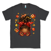 Smoke christmas afro messy bun Classic Tee - texasbilliewilder