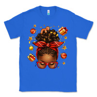 True Royal christmas afro messy bun Classic Tee - texasbilliewilder