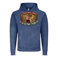 Vintage Denim I don't need a man Cowgirl western Vintage Hoodie - HowdyJamesFarm