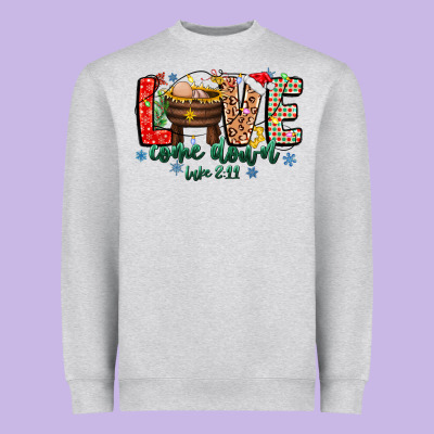 Love Comedown Luke 2.11-2 2 Heavyweight Sweatshirt Designed By Cowhidedigitalart