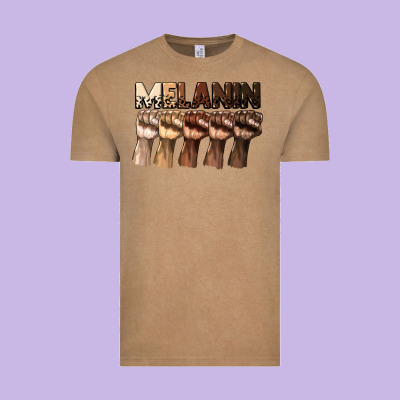 Melanin Juneteenth Vintage Tee Designed By Cowgirlartshop