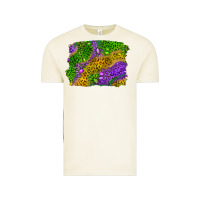 Vintage Arctic Leopard Gemstone Mardi Gras Vintage Tee - RanaPortraitStore
