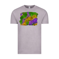 Vintage Zinc Leopard Gemstone Mardi Gras Vintage Tee - RanaPortraitStore