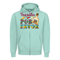 Seafoam mexican tequila por favor Zipper Hoodie - Artiststas