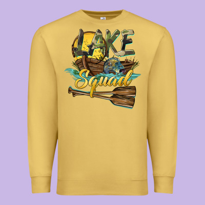 Lake Squad Premium Sweatshirt Designed By Barkaloodesign