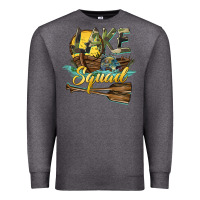 Charcoal Heather lake squad Premium Sweatshirt - BarkalooDesign