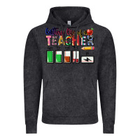Vintage Black battery life of teacher Vintage Hoodie - CowGirlArtShop