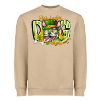 Mushroom st patricks day dog mom Heavyweight Sweatshirt - CowhideDigitalArt