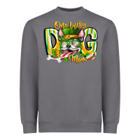 Storm st patricks day dog mom Heavyweight Sweatshirt - CowhideDigitalArt