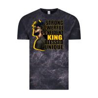 Cloud Black strong powerful confident king blessed unique Vintage Tee - CowGirlArtShop