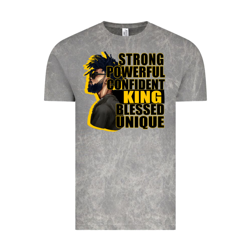 Strong Powerful Confident King Blessed Unique Vintage Tee by CowGirlArtShop | Teevron